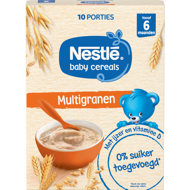 Een afbeelding van Nestlé Baby cereals multigranen 6m+