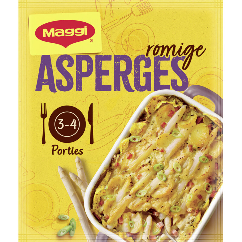Een afbeelding van Maggi Ovenschotel romige asperges kruidenmix
