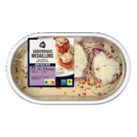 AH Ovenschotel varkenshaas medaillons spek