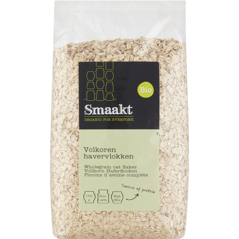 Een afbeelding van Smaakt Volkoren havervlokken