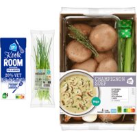 Een afbeelding van AH Champignonsoep verspakket