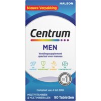 Een afbeelding van Centrum Men multivitaminen tabletten