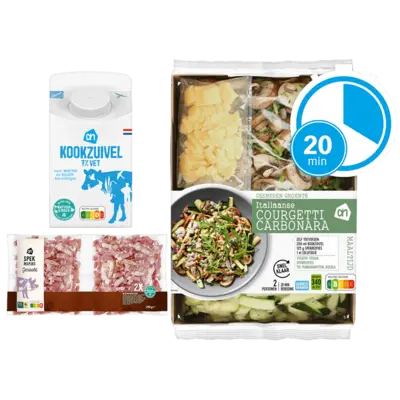 pdp-image-AH Gesneden Courgetti Carbonara Verspakket