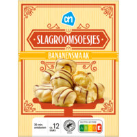 Een afbeelding van AH Slagroomsoesjes bananensmaak