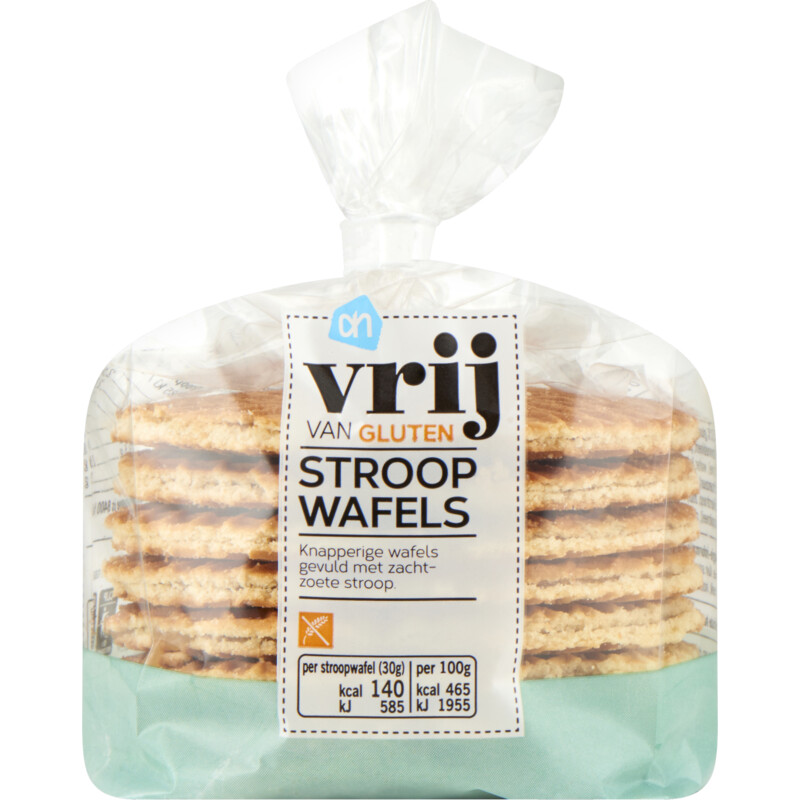 Een afbeelding van AH Glutenvrij Stroopwafels