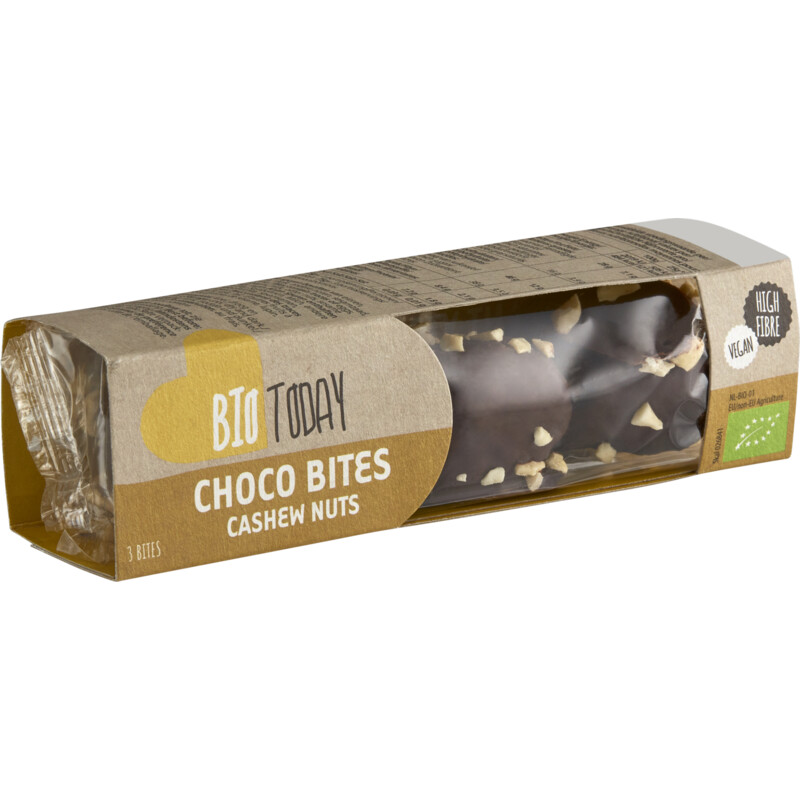 Een afbeelding van BioToday Cacao bites cashewnoten