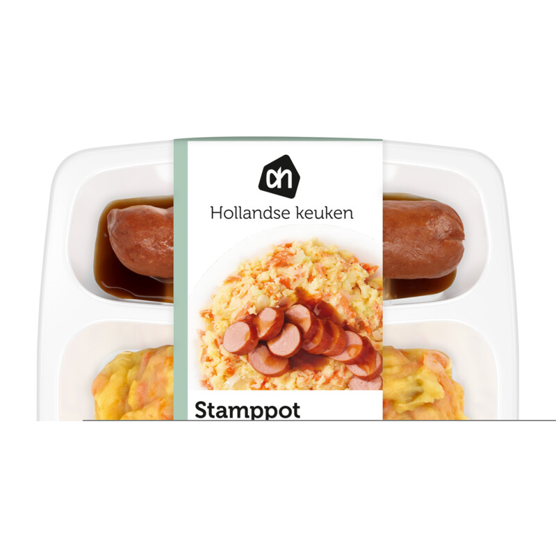 Een afbeelding van AH Stamppot hutspot met rookworst