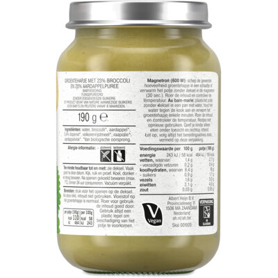 pdp-image-AH Biologisch Groentehapje broccoli stamppotje 6+