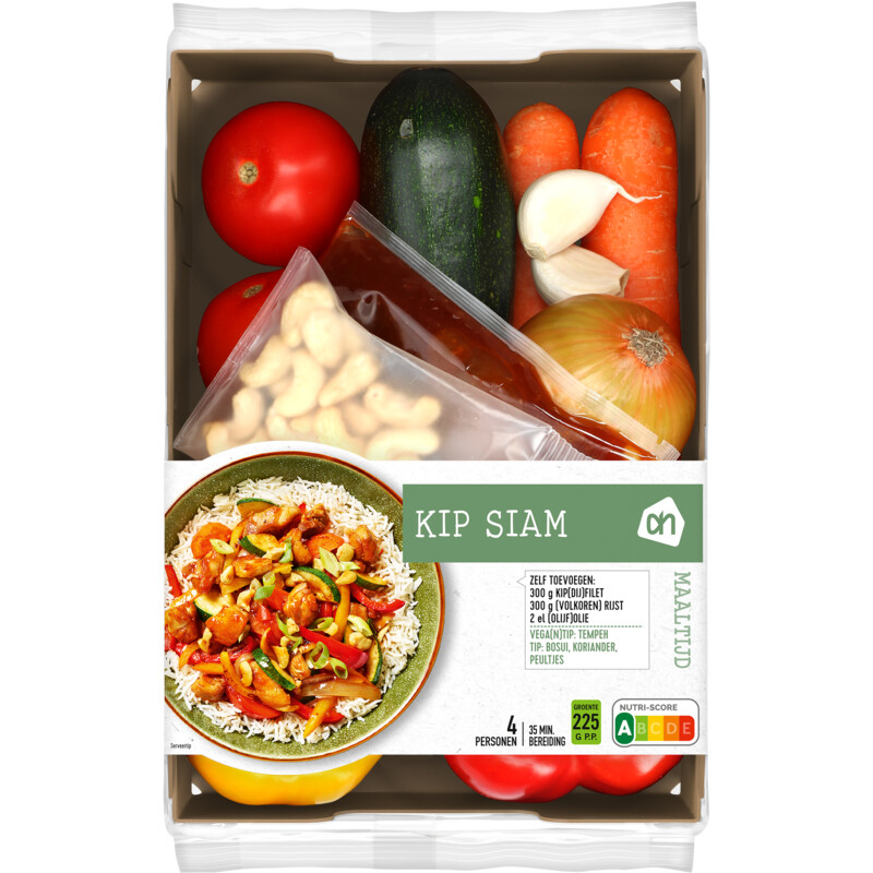 Een afbeelding van AH Kip siam verspakket