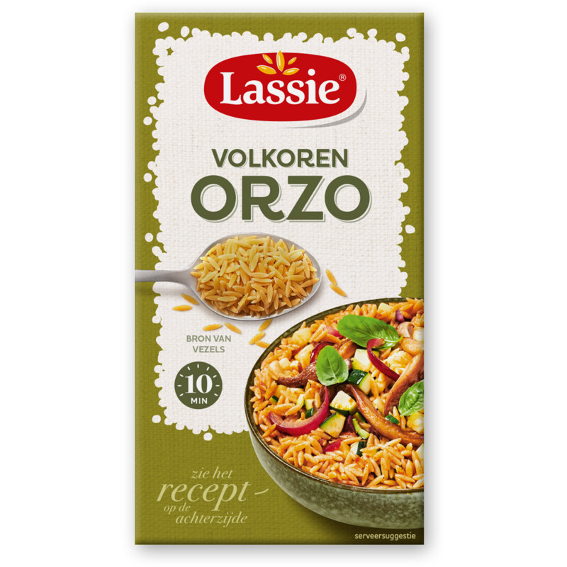 Een afbeelding van Lassie Volkoren orzo