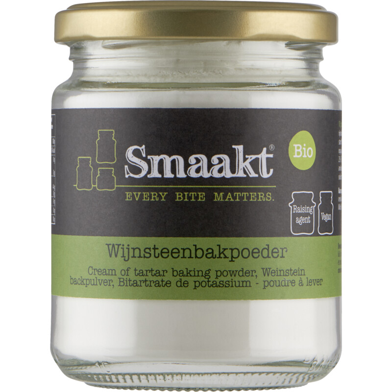 Een afbeelding van Smaakt Wijnsteenbakpoeder