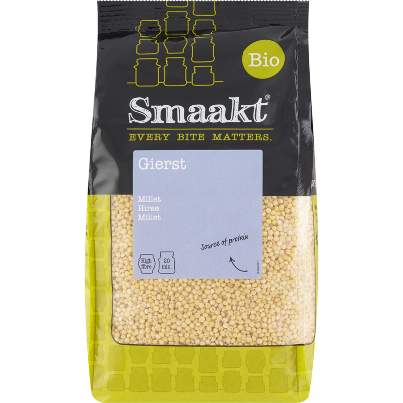 Een afbeelding van Smaakt Gierst