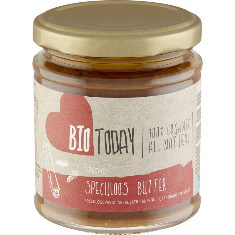 Een afbeelding van BioToday Speculoos cookie butter bio