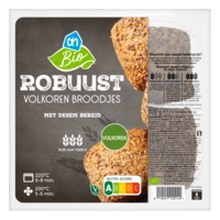 AH Biologisch Robuust volkoren broodjes