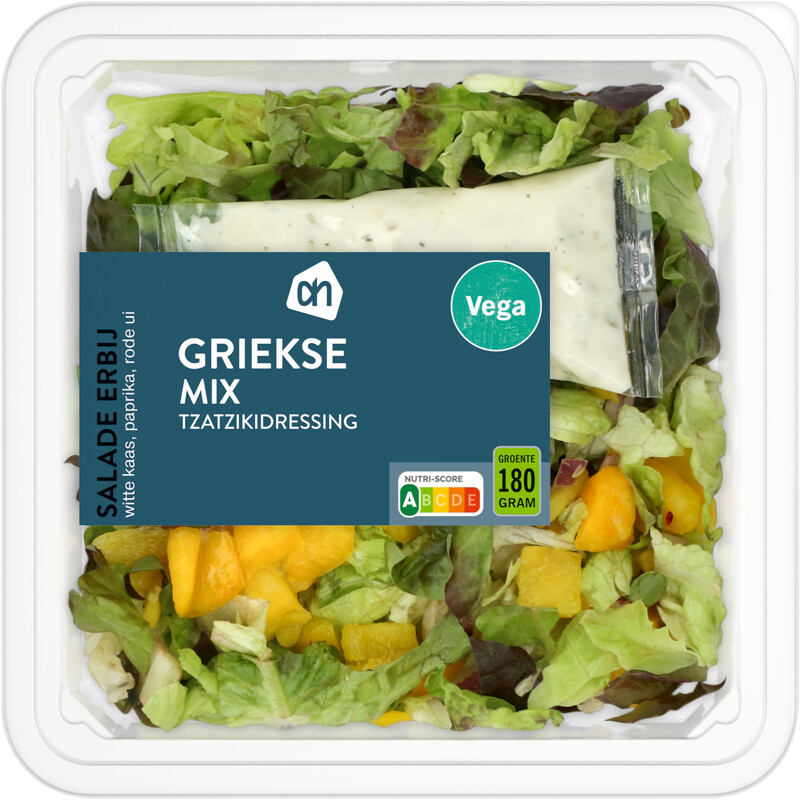 Een afbeelding van AH Salade erbij Griekse mix