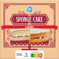 Een afbeelding van AH Sponge cake aardbei