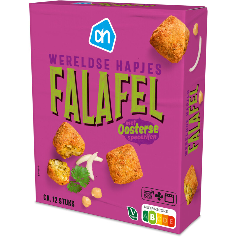 Een afbeelding van AH Wereldse hapjes falafel