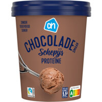 Een afbeelding van AH Schepijs proteine chocoladesmaak