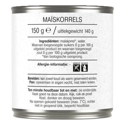 pdp-image-AH Biologisch Maiskorrels 0% zout toegevoegd
