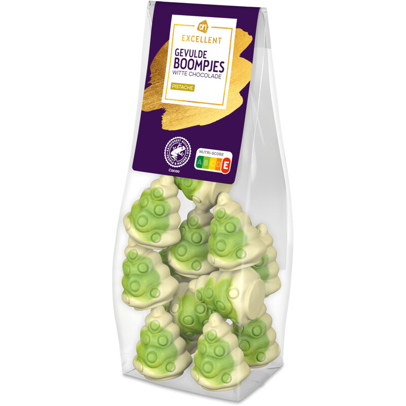 Een afbeelding van AH Excellent Gevulde boompjes wit pistache