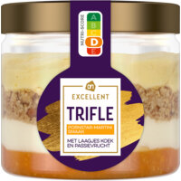 Een afbeelding van AH Excellent Trifle pornstar martini smaak