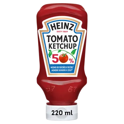 pdp-image-Heinz Tomato ketchup 50% minder suikers & zout