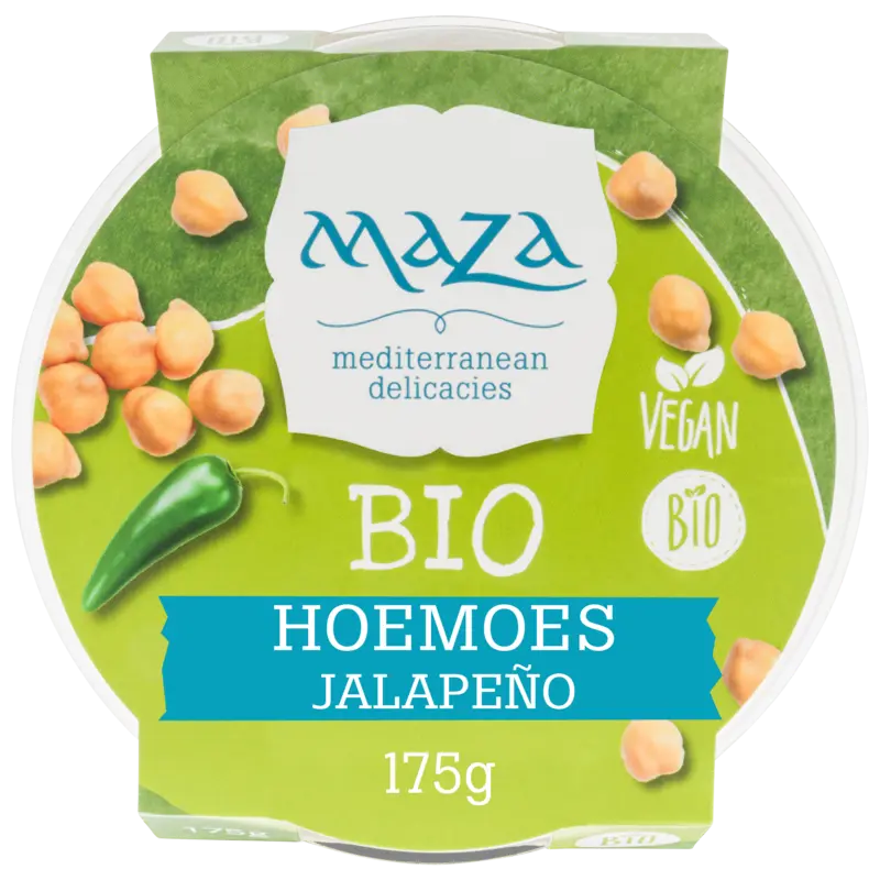 Maza Biologische hoemoes jalapeño