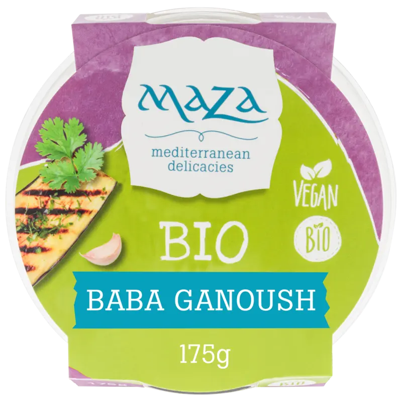 Biologische baba ganoush
