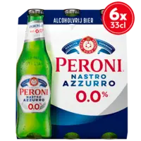 Peroni Nastro azzurro alcoholvrij bier 6-pack