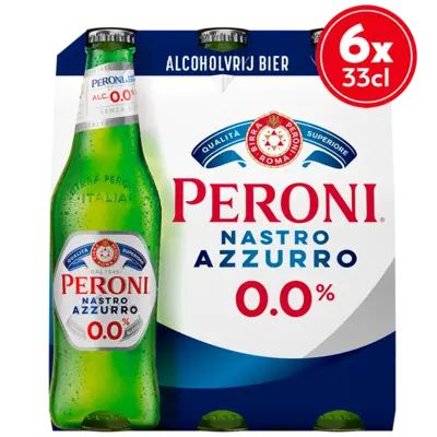 pdp-image-Peroni Nastro azzurro alcoholvrij bier 6-pack