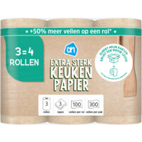 Een afbeelding van AH Keukenpapier recycled 3-laags