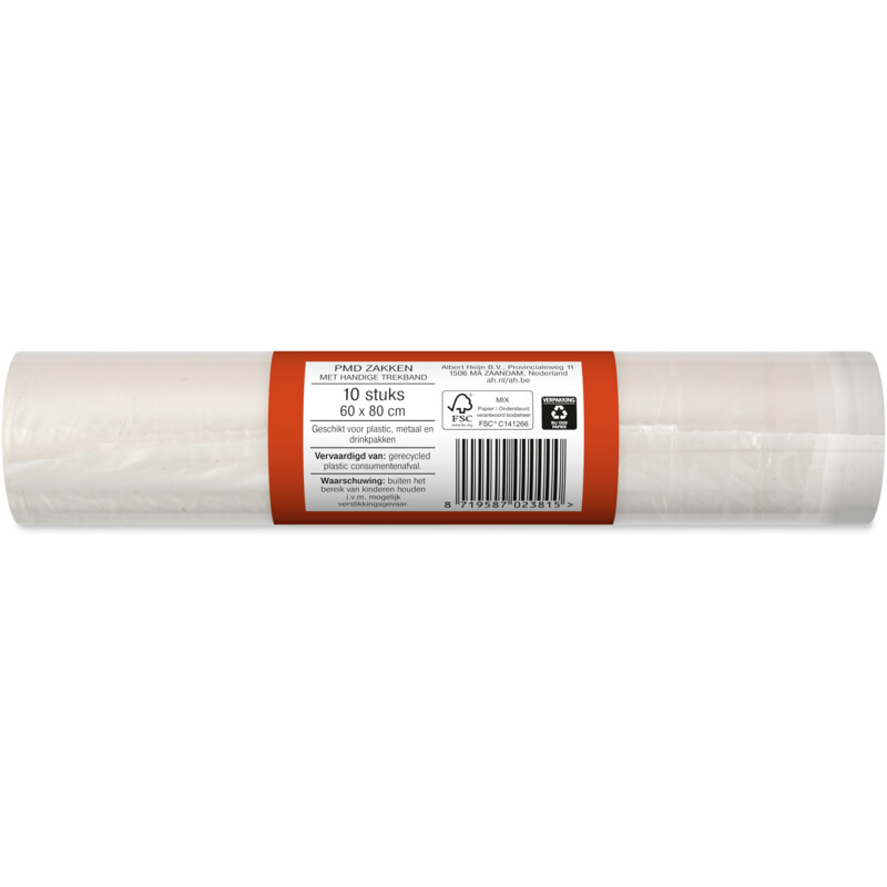 Een afbeelding van AH Trekbandzak pmd 60 liter
