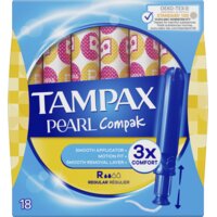 Een afbeelding van Tampax Tampons compak pearl regular