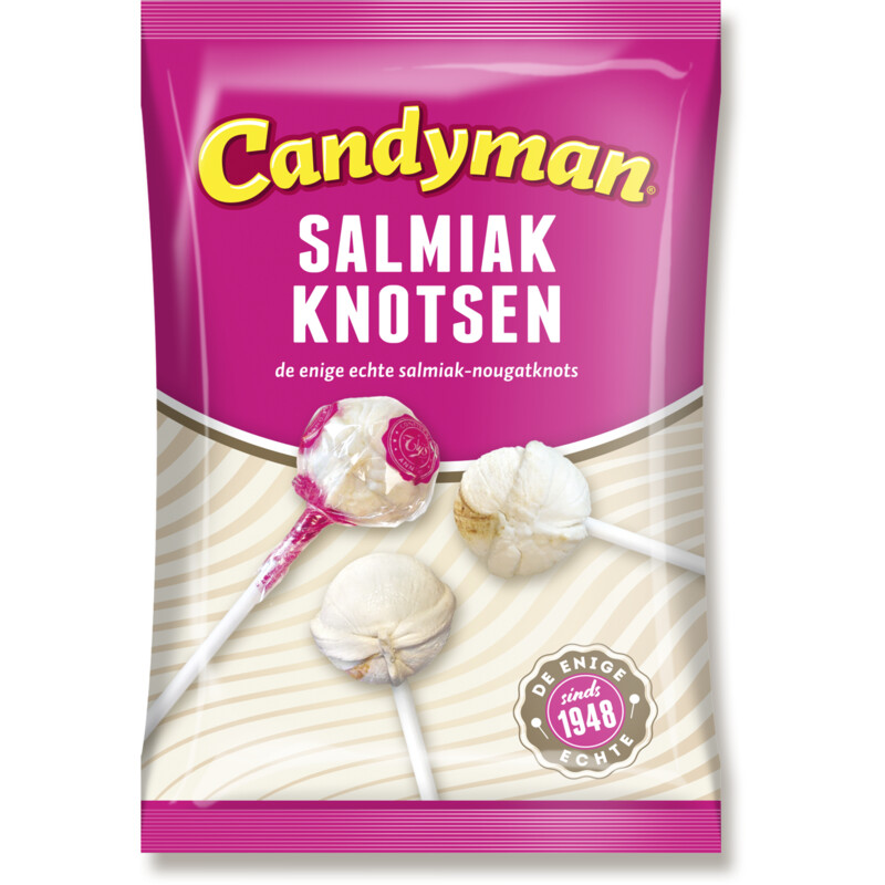Een afbeelding van Candyman Salmiakknotsen