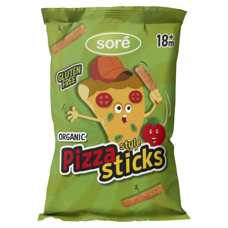 Soré Organic Pizza Style Sticks 18m+
