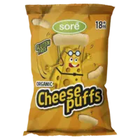 Sore Cheese puffs 18m+