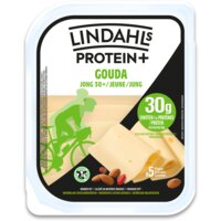 Een afbeelding van Lindahls Protein+ gouda jong 30+ plakken