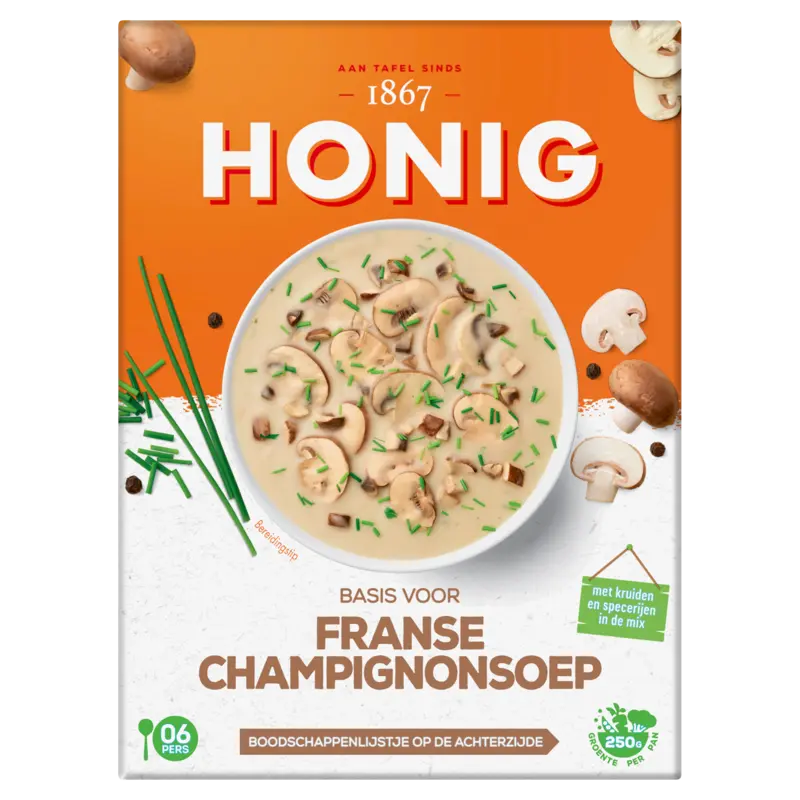 Honig Basis voor Franse champignonsoep
