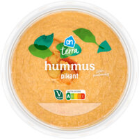 Een afbeelding van AH Terra Plantaardige hummus pikant versafdeling