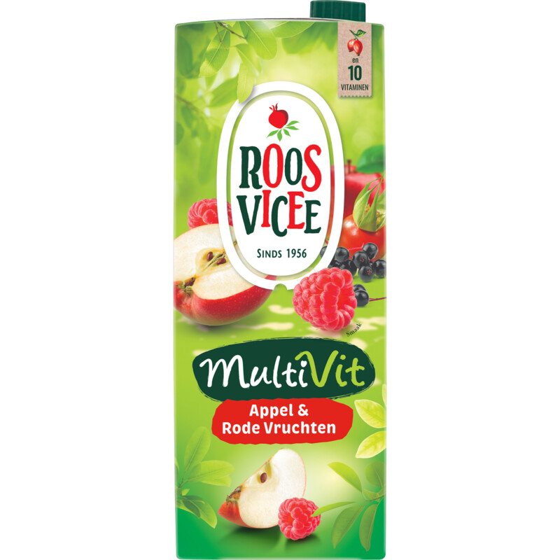 Een afbeelding van Roosvicee Multivit appel & rode vruchten