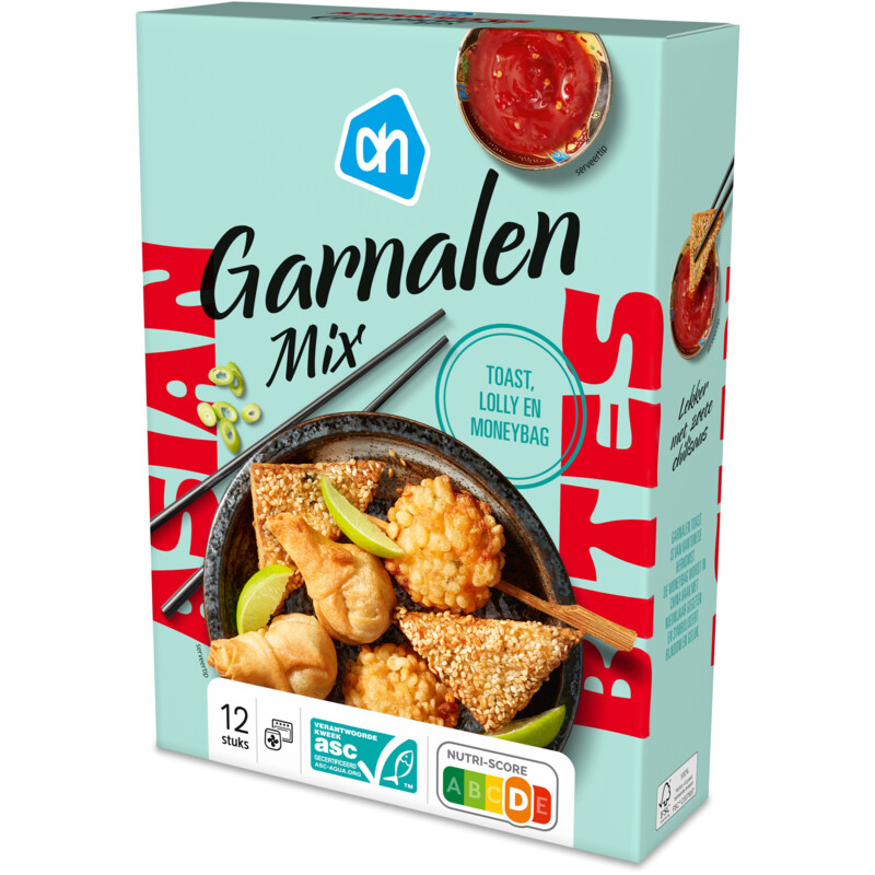Een afbeelding van AH Garnalen mix