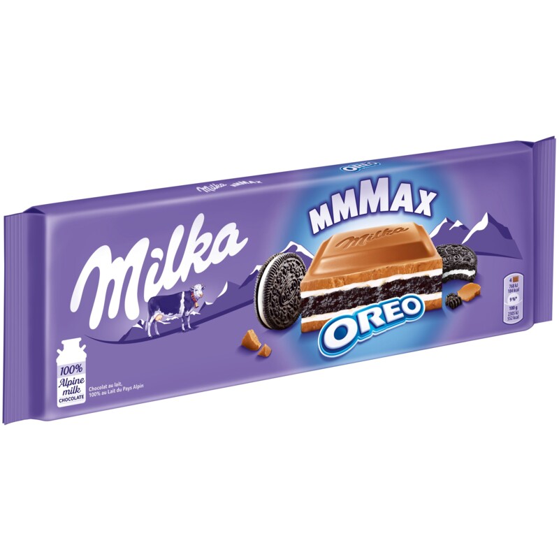 Een afbeelding van Milka Mmmax chocoladereep Oreo