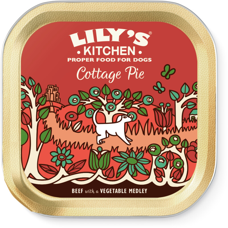 Een afbeelding van Lily's Kitchen Cottage pie met rund