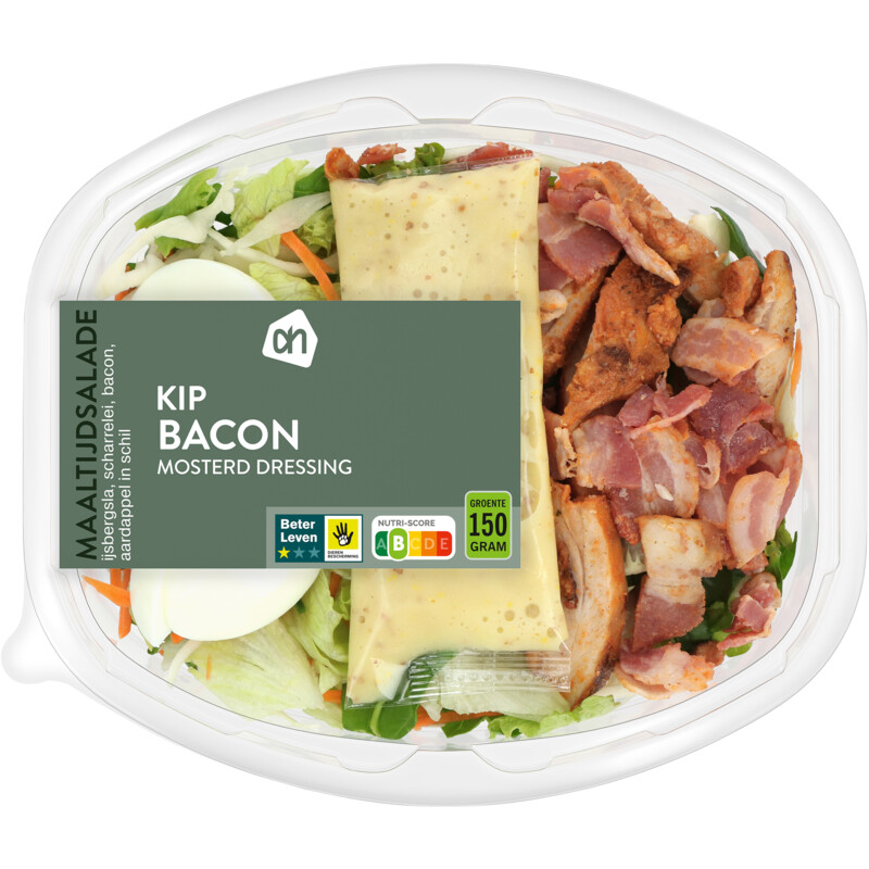 Een afbeelding van AH Maaltijdsalade kip bacon