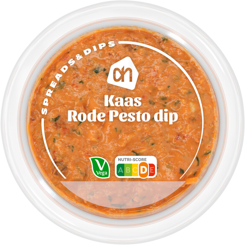 Een afbeelding van AH Kaas rode pesto dip
