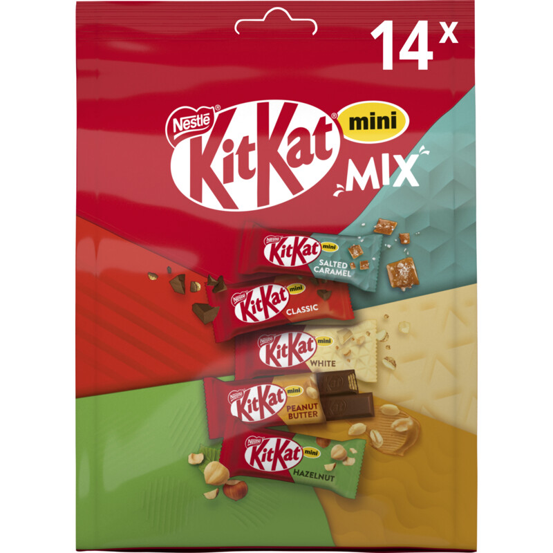 Een afbeelding van Kitkat Mini mix uitdeelzak