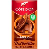 Een afbeelding van Côte d'Or Bonbonbloc melk chocolade karamel