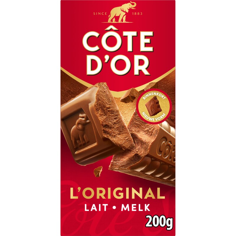 Een afbeelding van Côte d'Or Chocoladereep melk