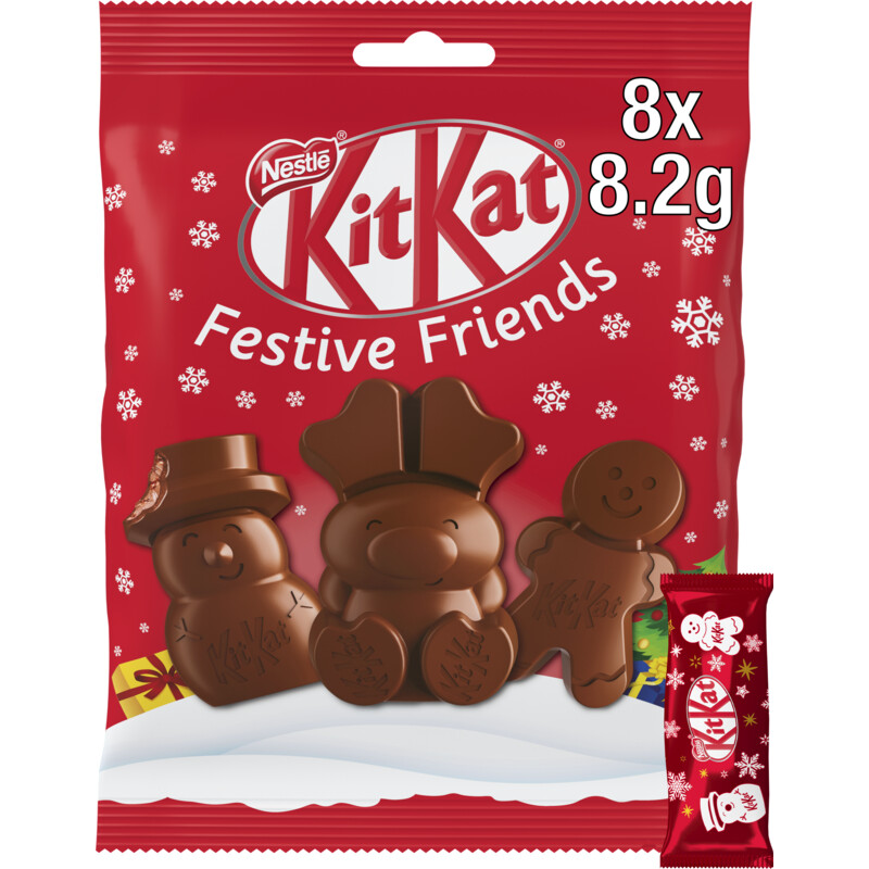Een afbeelding van Kitkat Festive friends