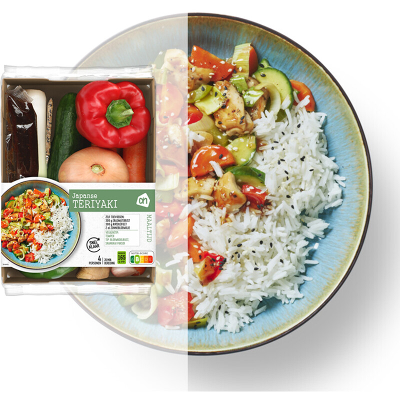 Een afbeelding van AH Vega Japanse Teriyaki Verspakket